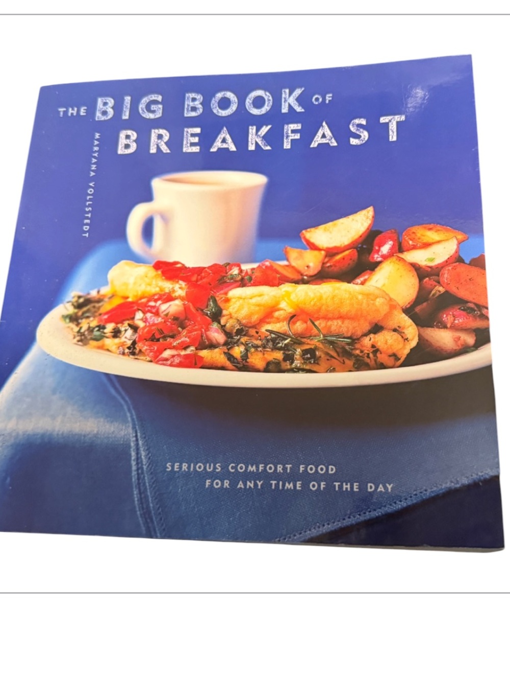 Chronicle Books Breakfast Cookbook - Blue and Yellow Cover